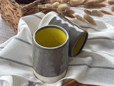 Стакан Матча 320 мл Norden Yellow 03138 фото