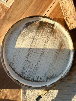 Тарілка Кругла з бортиком 29 см Milk Stone 00493 фото
