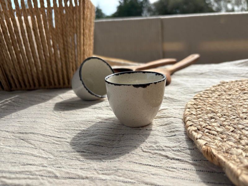 Чашка Espresso 80 мл Чорний Лофт 1569 фото
