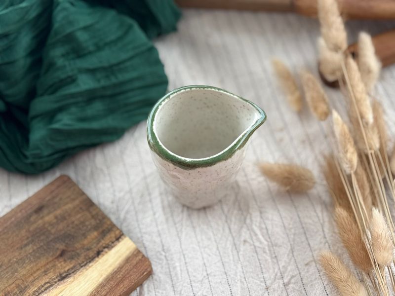 Milk Jug 120 ml Green Barberry