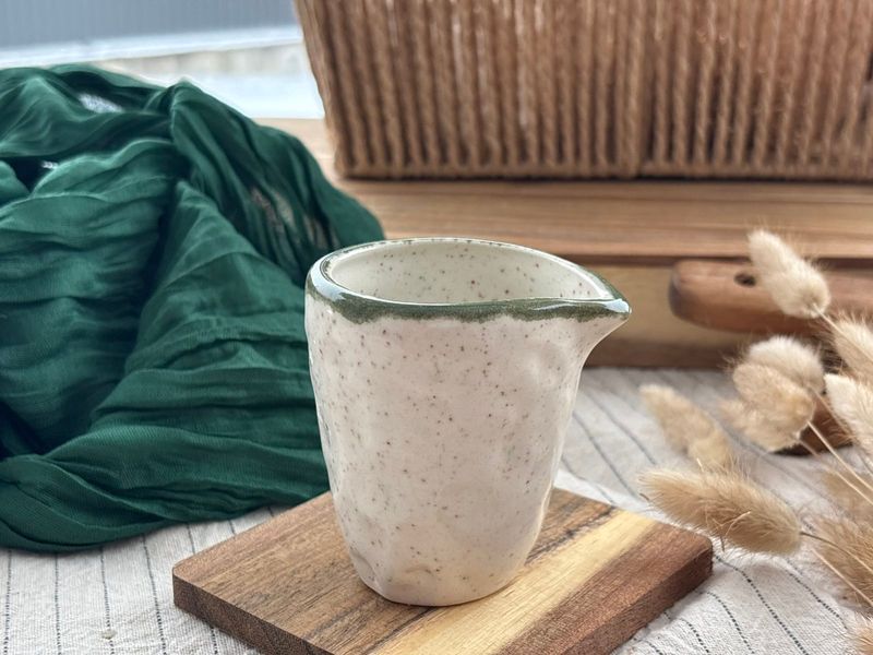 Milk Jug 120 ml Green Barberry