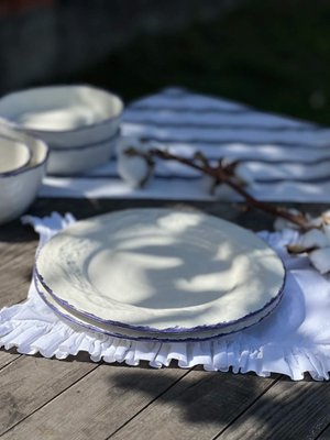 Dinner Plate Coral 26 cm Blue Loft