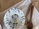 Pasta Plate Coral Black Loft Plus