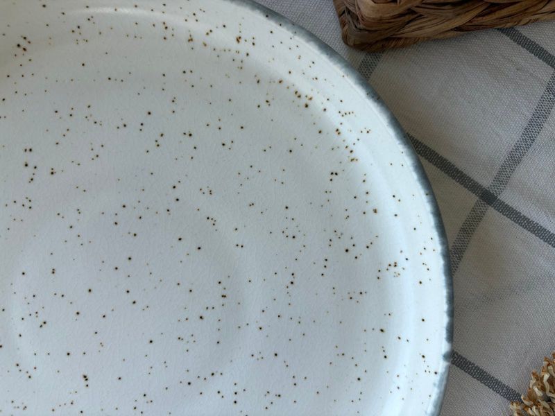 Round Plate with Rim 22 cm SORA