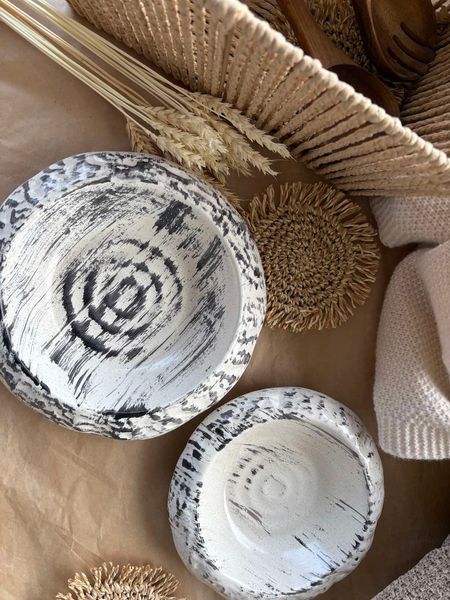 Serving Plate Coral 250 ml Black Loft Plus