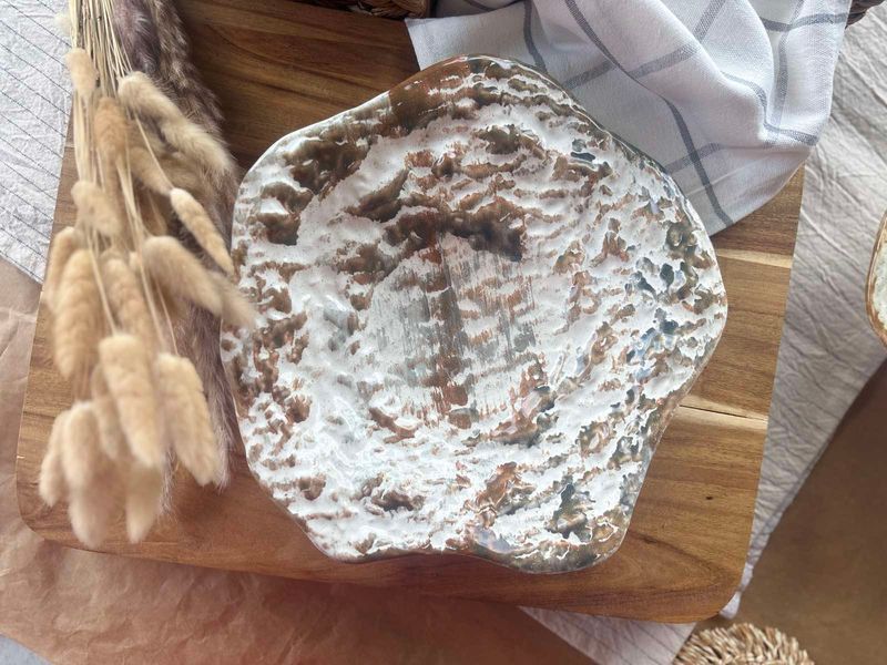 Тарілка для подачі LAVA mini Milk Stone 00205 фото