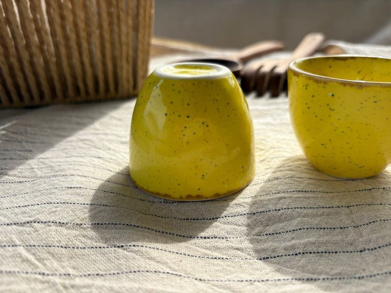 Чашка Espresso 80 мл Freedom Yellow 03328 фото