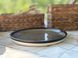 Тарілка кругла з бортиком 22 см Mercury Black 02200 фото 7