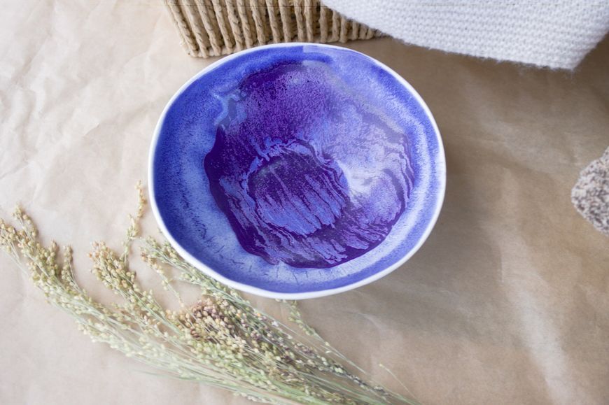 Dinner Plate 550 ml Blue Cappuccino