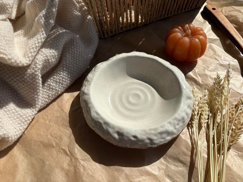 Serving Plate Coral 250 ml Brown Loft