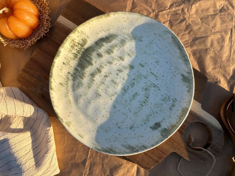 Round Plate 24 cm Moss