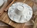 250 ml Rock Pasta Plate Milk Stone